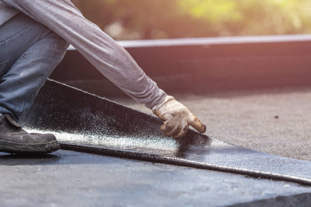 Professional Waterproofing technician working in Flemington, GA